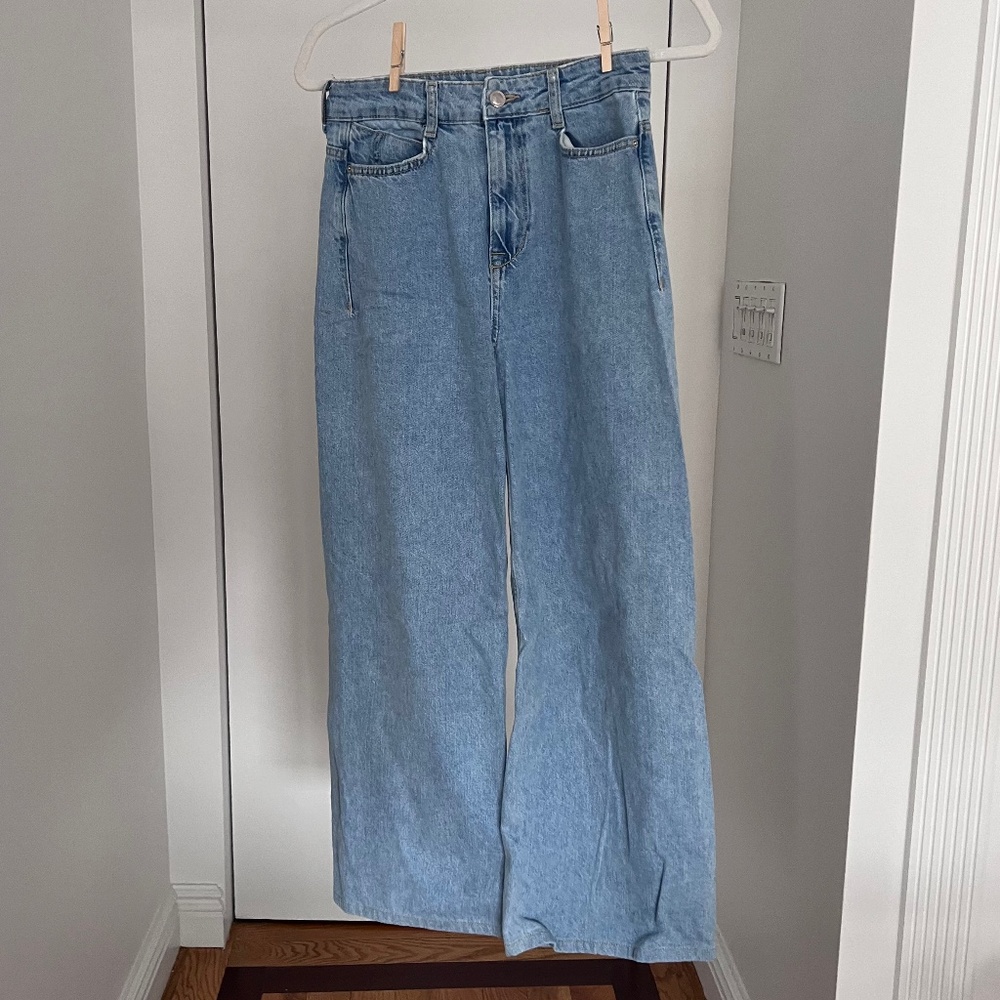 ZARA Wide Leg Jeans